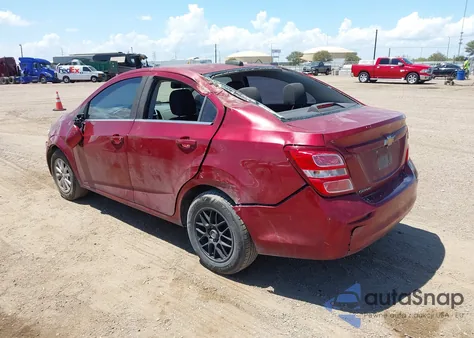 2017 Chevrolet Sonic Lt Auto from USA, damaged, VIN 1G1JD5SH0H4104591